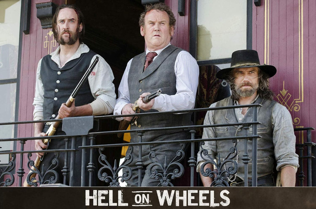 Hell On Wheels - Staffel 1-5 [17 DVDs], DVD