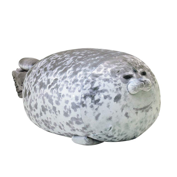 Chubby Blob Seal Pillow, Stuffed Animals Seal Plush Toy, Soft Cotton Plush Toys Hugging Pillow Doll