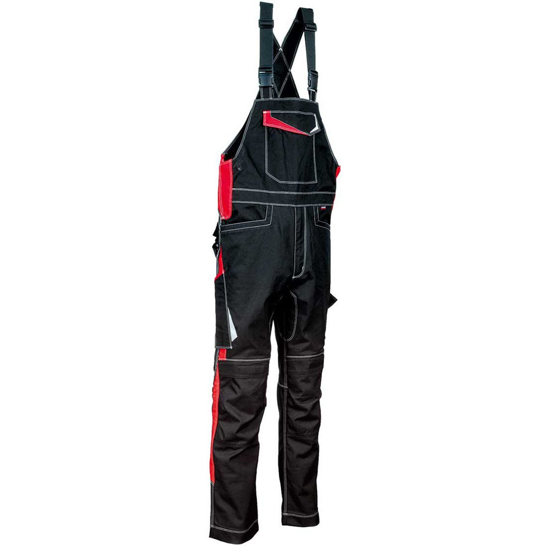 Cofra V484-0-05.Z60 Arbeits Brustlatz "Viseu", Schwarz/Rot, 60 60 Black / Red, 60 Black / Red