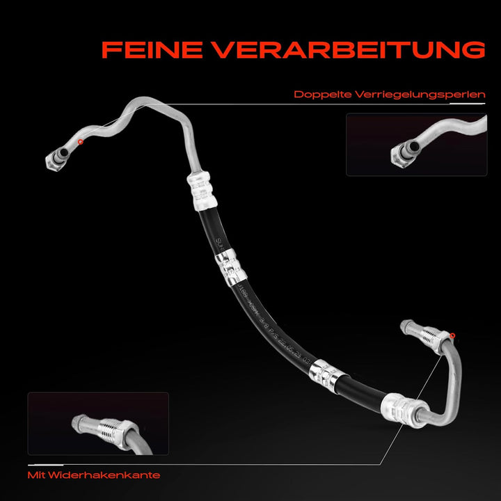 Frankberg 1x Servolenkung Schlauch Kompatibel mit Astra G Caravan T98 1.7L 2.0L Diesel 1998-2004 Zaf