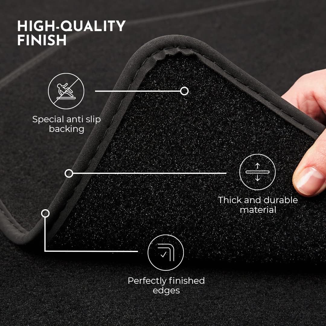 Fussmatten passend für Ford Courier Transit 2021-2024 Passend zur Ausführung: Vorne | Qualität: Comf