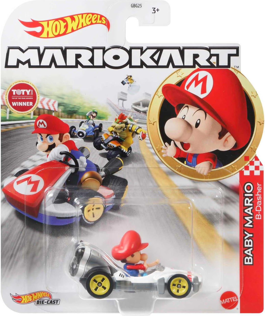 Hot Wheels Mario Kart Charaktere und Karts als 1:64 Die-Cast Cars