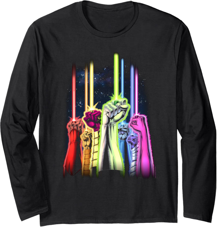 Green Lantern Rainbow Corps Langarmshirt