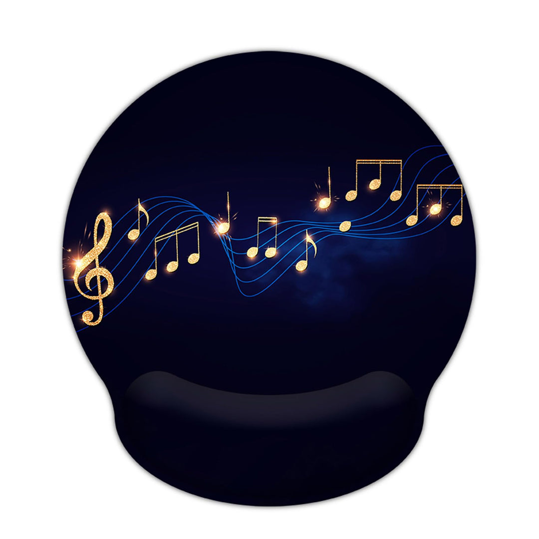 Mauspad mit Gelkissen Noten Mousepad mit Handauflage Ergonomisches Mauspad Noten-332, Noten-332