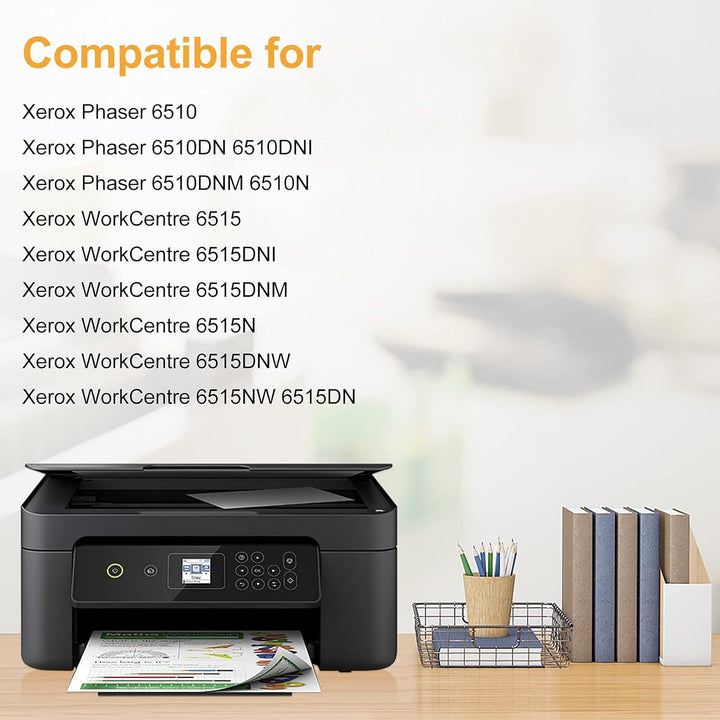 LeciRoba 6510 6515 Toner für Xerox Phaser 6510 Xerox WorkCentre 6515 Toner Cartridges 106R03480 106R