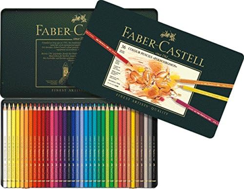 Faber-Castell 110036 - Künstlerfarbstift, 36er Metaletui (1, 36er Metalletui)