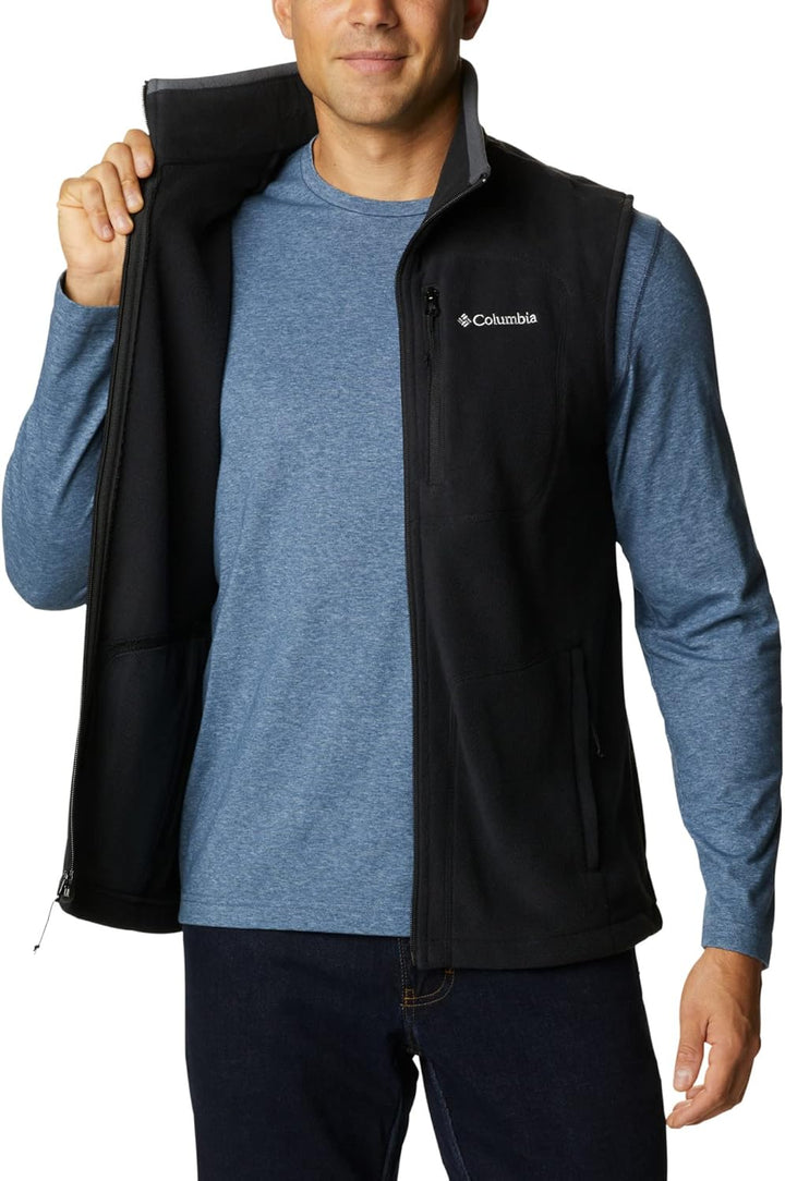 Columbia Herren Fast Trek Fleece Vest Fleeceweste Spring Summer 2024 S Schwarz, Spring Summer 2024 S