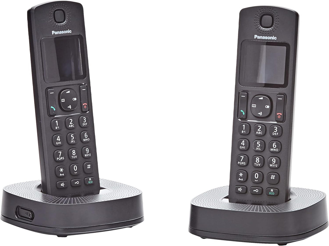 Telefono Panasonic KXTGC312SPB DUO (1 tel + 1 sup 2 Stück, 2 Stück