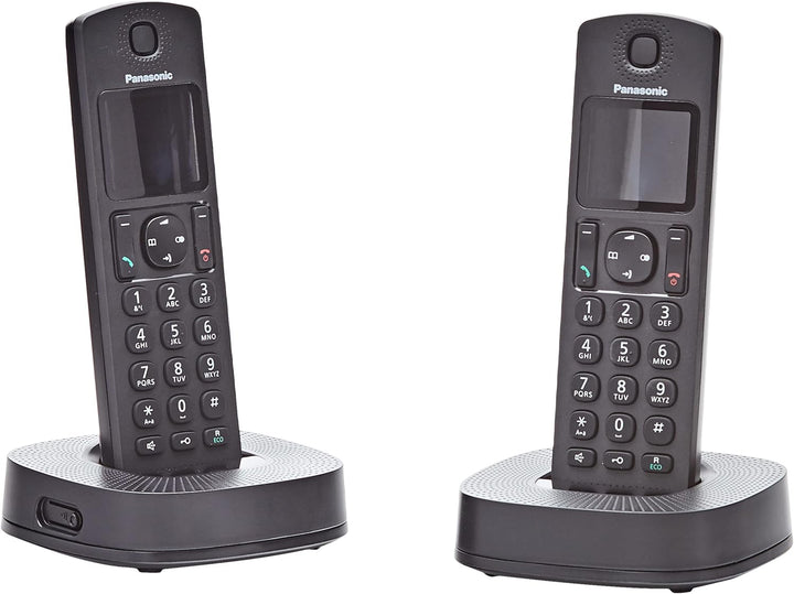 Telefono Panasonic KXTGC312SPB DUO (1 tel + 1 sup 2 Stück, 2 Stück
