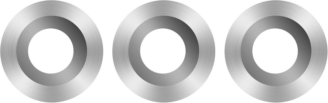 CDBP 12 mm runde Hartmetall-Einsätze, Indexierbar, passend für DIY Drehmaschine Holzdrehwerkzeuge, C
