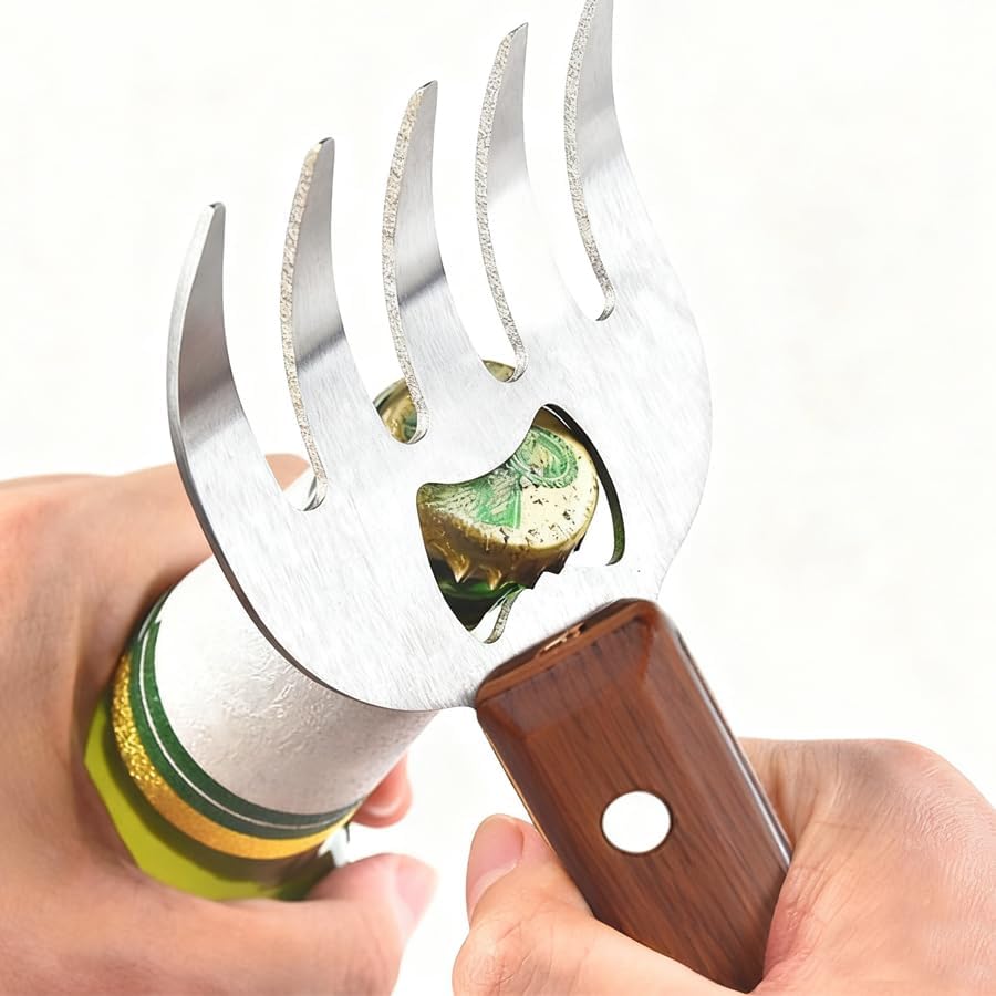 ARFUKA 2 Stück Pulled Pork Krallen BBQ Fleischkrallen Meat Claws Chicken Shredder zum Zerkleinern vo