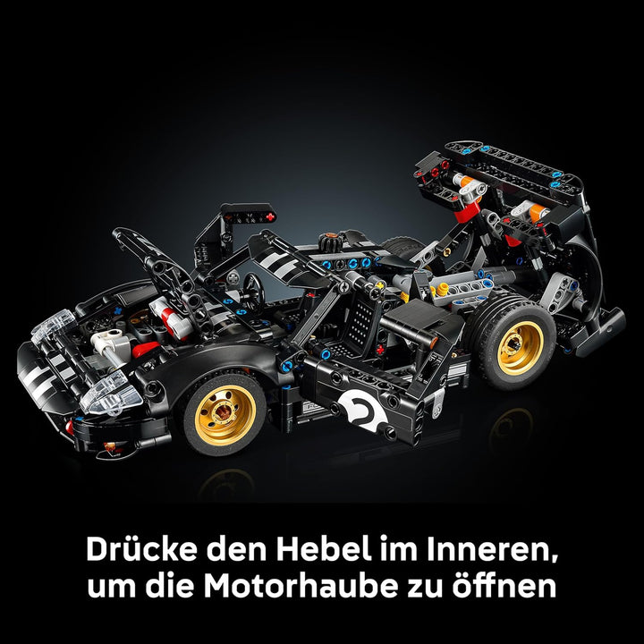 LEGO Technic 1966 Ford GT40 MKII Rennwagen - Bauset für Erwachsene - Modellauto zum Sammeln mit Lenk