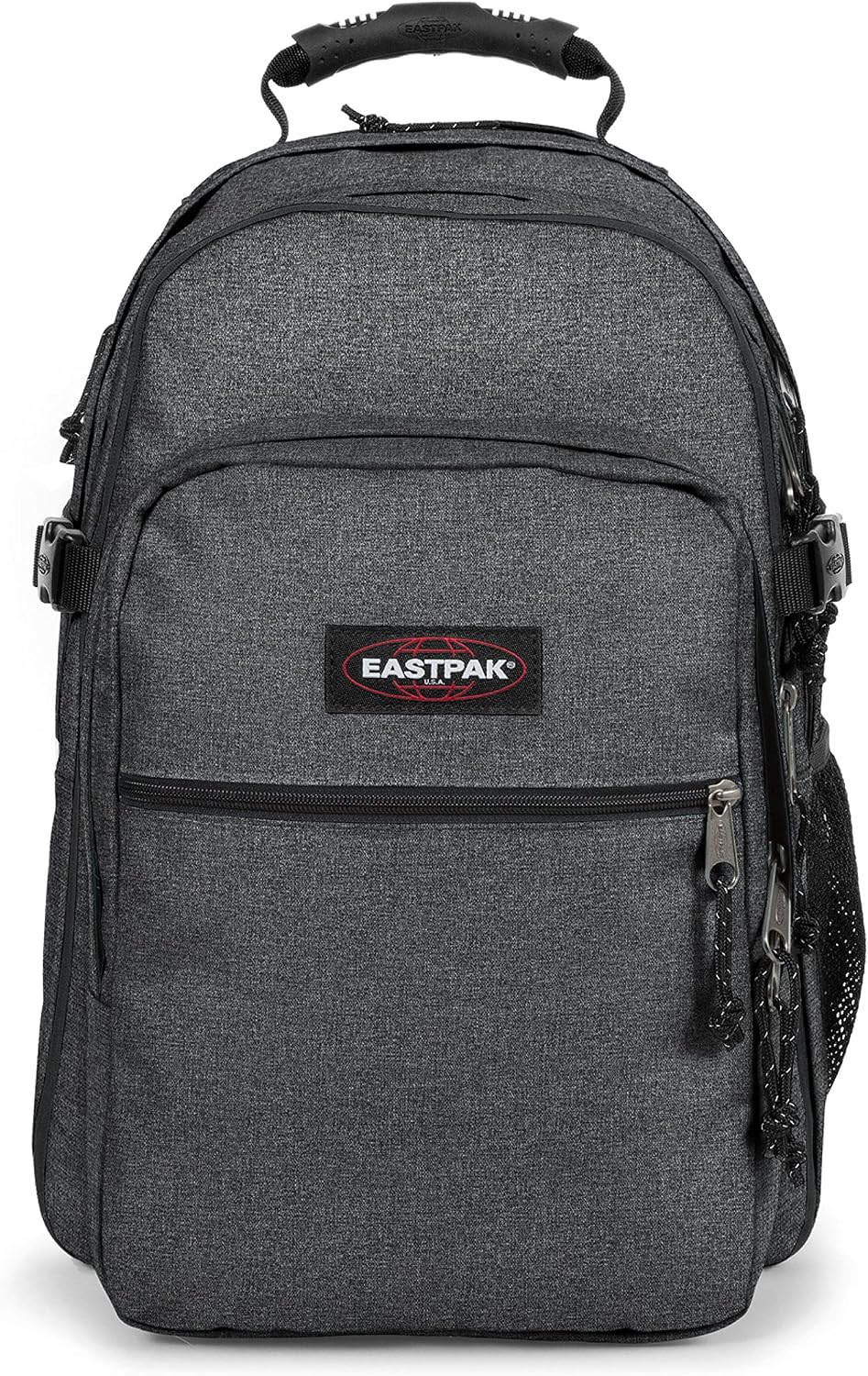 EASTPAK Tutor Rucksack, 48 cm, 39 L, Grau (Black Denim) &amp; Cory Rucksack Regenschutz, Schwarz (Black)