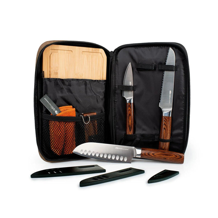 Gsi Outdoors Küchenhelferset Gourmet Backpack Kitchen, Mehrfarbig, 7-teilig, 90106