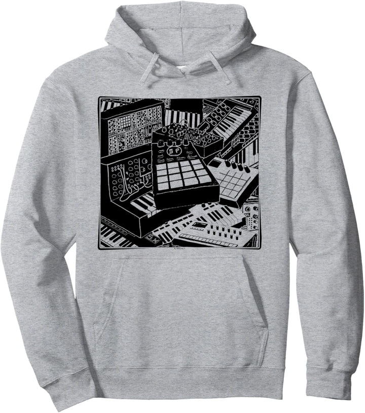 Synthesizer für Elektronische Musiker Pullover Hoodie