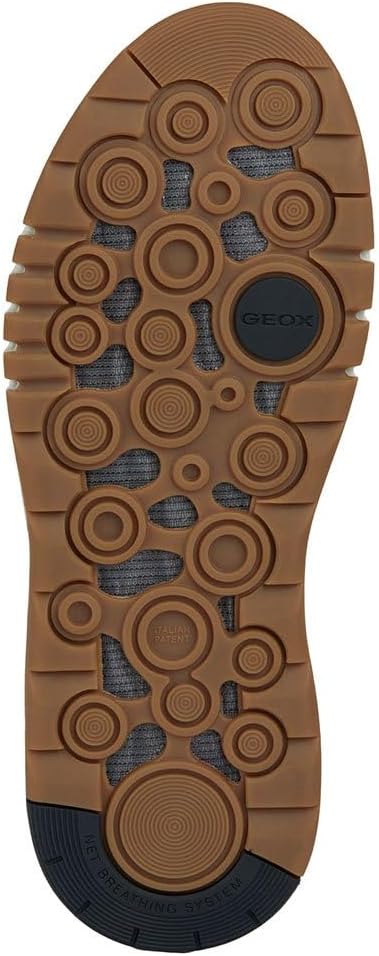 Geox Jungen U Aerantis 4x4 B ABX Ankle Boot 40 EU Ochre Graphite, 40 EU Ochre Graphite