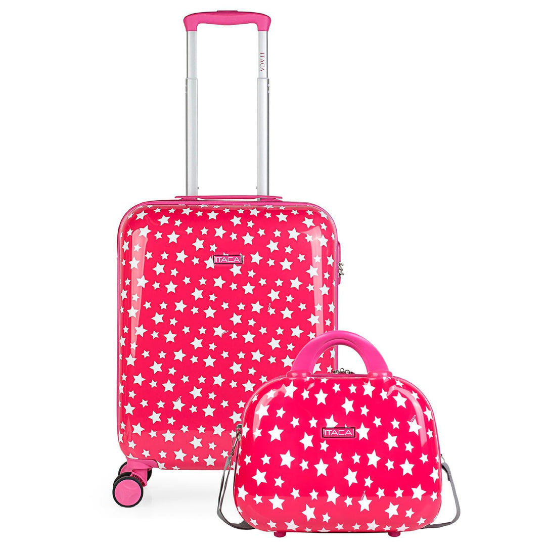 ITACA - Koffer Kinder Jungen Starre Kinder Koffer Leichte - Kinderkoffer Jungen für Flugzeugkabine K