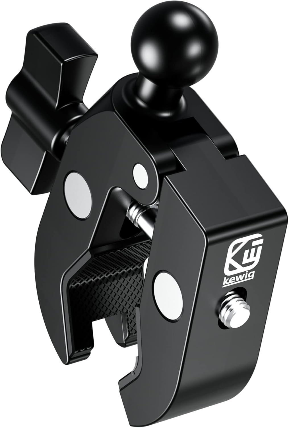 BRCOVAN Aluminiumlegierung Lenkerklemmbasis mit 17mm TPU Kugel für Schienen mit Einem Durchmesser vo