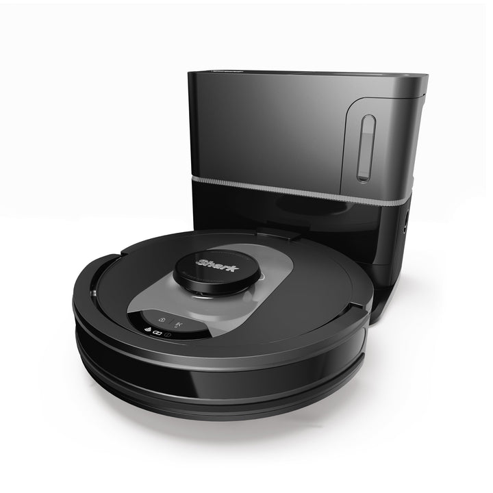 Shark AI 360 Saugroboter, selbstentleerender Staubsauger-Roboter, geeignet für alle Teppiche und Har