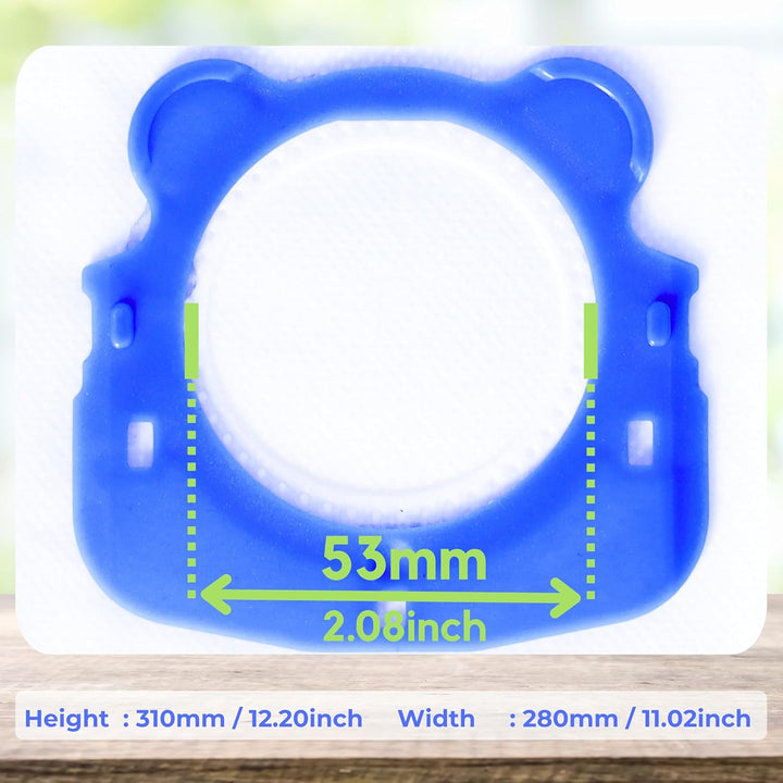20 Staubsaugerbeutel alternativ für Rowenta Wonderbag Compact WB305120, Wonderbag universal WB406120
