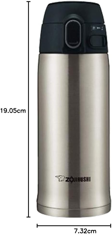Zojirushi SM-TA36XA Vakuum-Isolierbecher aus Edelstahl, 340 ml, Edelstahl 12-Ounce Rostfrei, 12-Ounc
