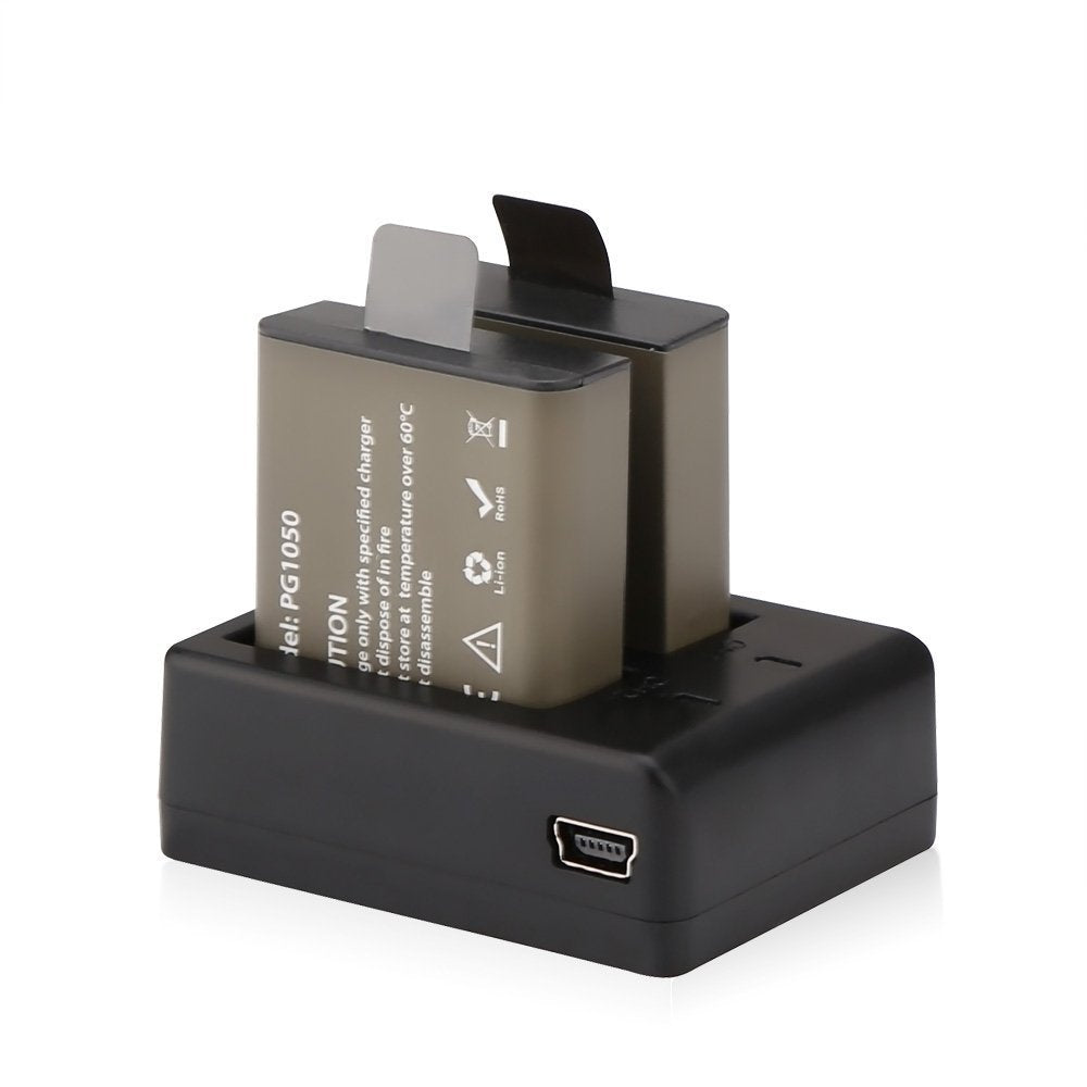 AKASO V50 X/Brave 4 Pro Akku und Ladegerät