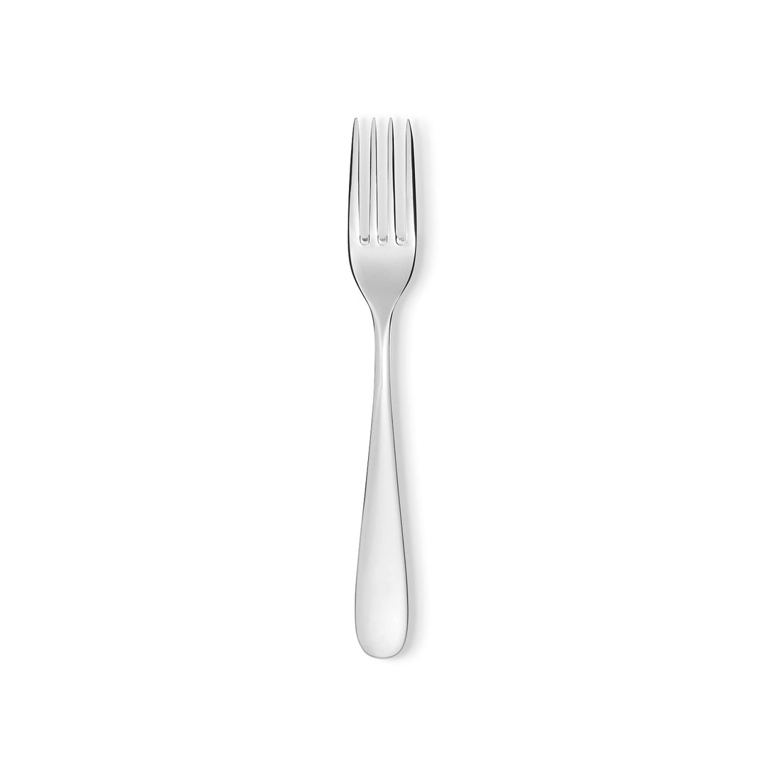 Alessi 5180/2 "Nuovo Milano Tafelgabeln glänzend und poliert aus Edelstahl, 6 Stück