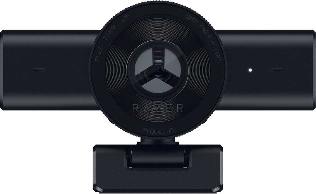 Razer Kiyo V2 X - Full-HD-Webcam 1080p, 60 FPS für Creators - Autofokus - Weitwinkel-Objektiv - Inte