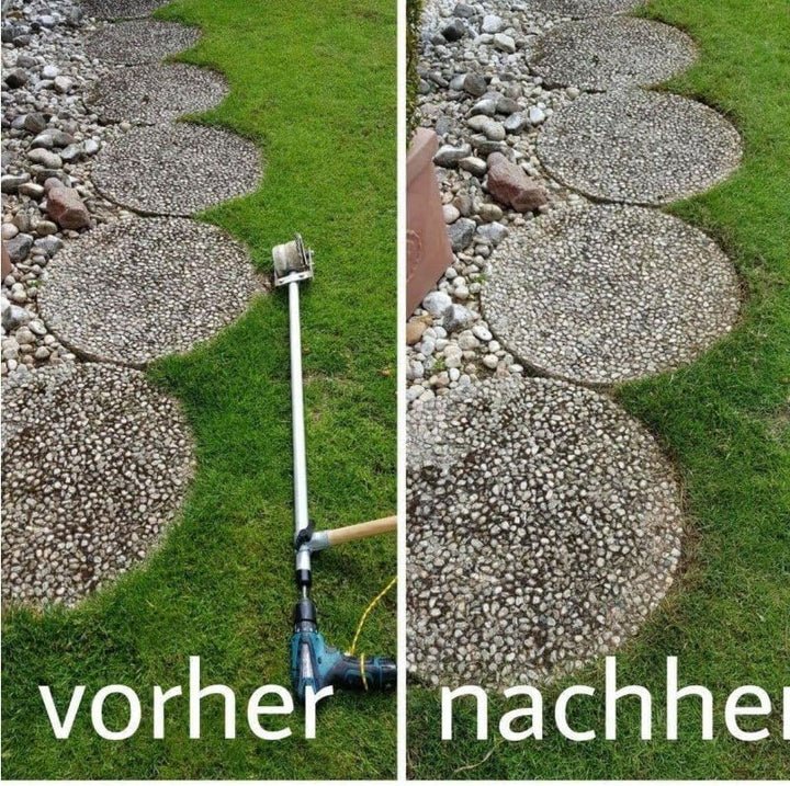 Rasenkantenschneider Rasenkanten schneidet präzise Rasen- und Beetkanten mit einem Akkuschrauber. Id