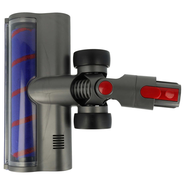 vhbw Turbodüse Bodendüse Softbürste für Teppiche kompatibel mit Dyson V8 Absolute, V11 Advanced Stau