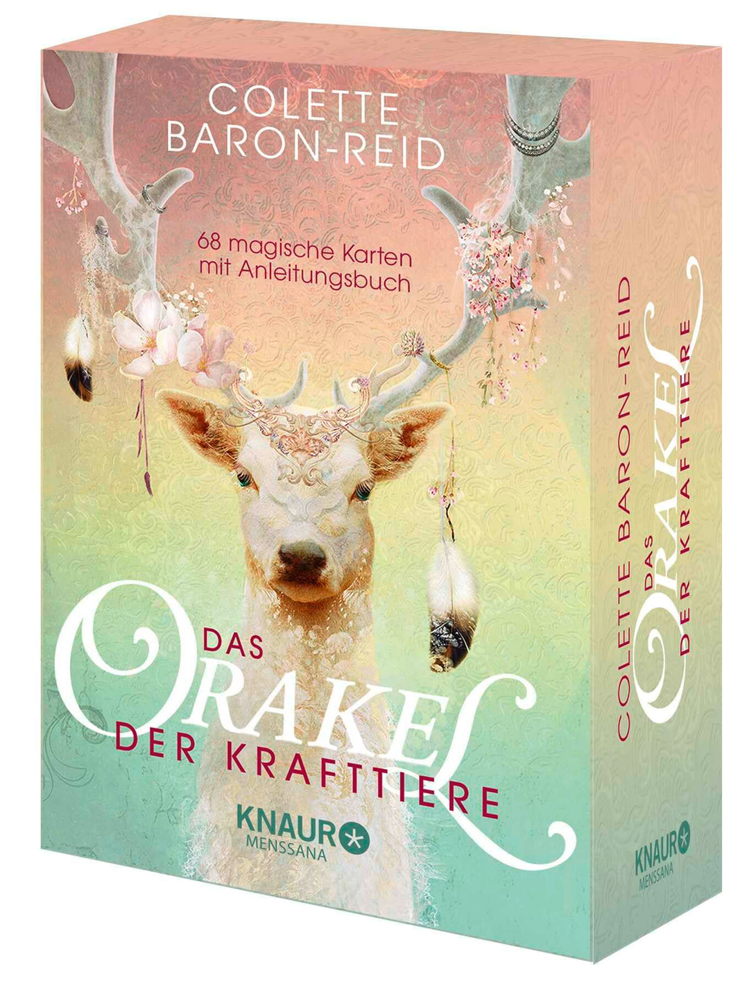 Das Orakel der Krafttiere: 68 magische Karten mit Anleitungsbuch | Die uralte Weisheit der Krafttier