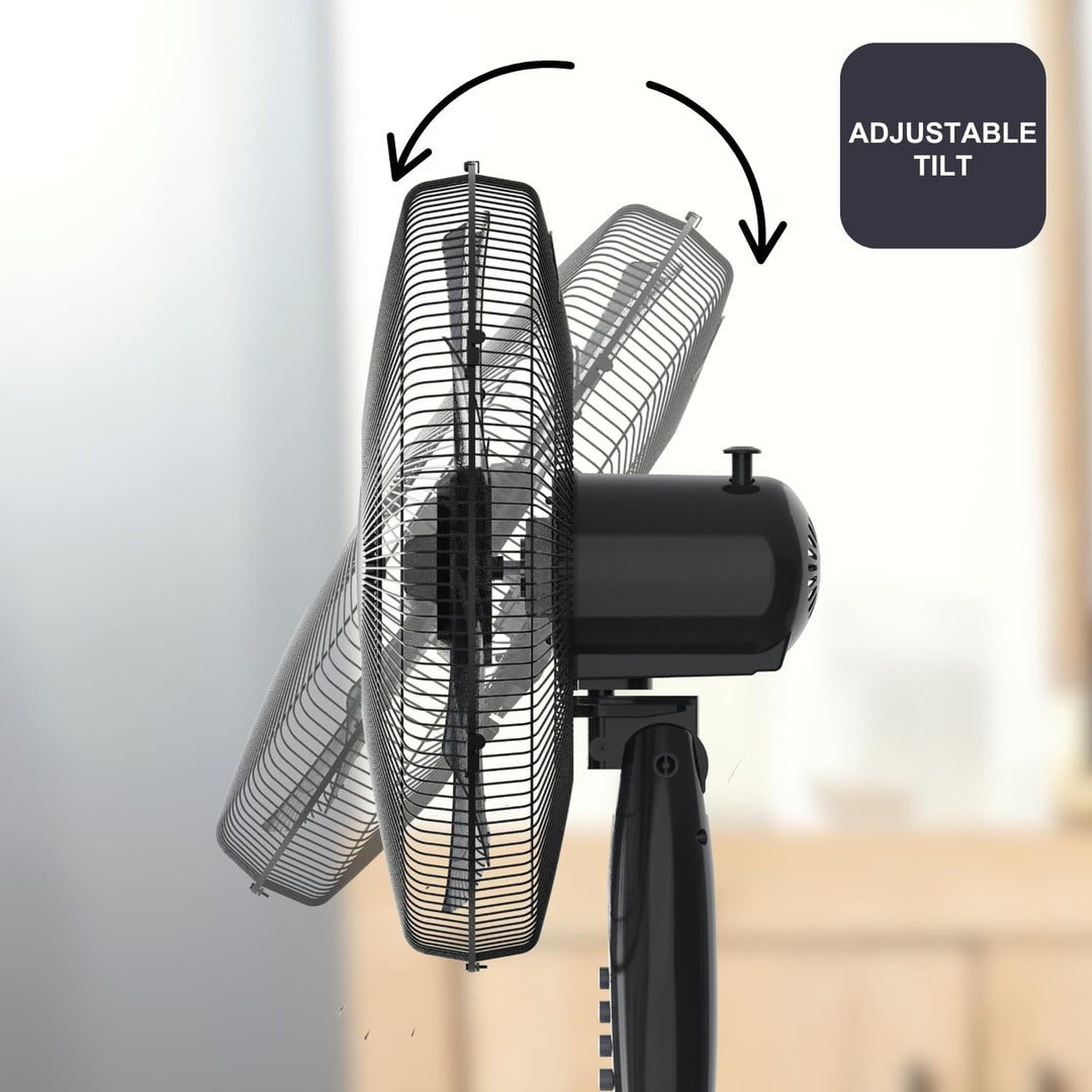 BLACK+DECKER - Standventilator 45 W | 3 Stufen | 40 cm (5 Flügel) | Oszillation | Höhenverstellbar 1