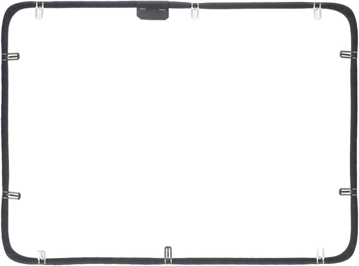 LUTH Premium Profi Parts Türdichtung kompatibel mit Siemens 00491638 Rundum 10haken für Backofen Her