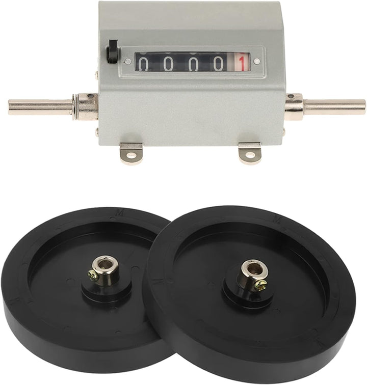 Zähler Rolling Wheel Digits 0-9999.9 Längenzähler Messlänge, max. Geschwindigkeit 350 U/min Grau Res