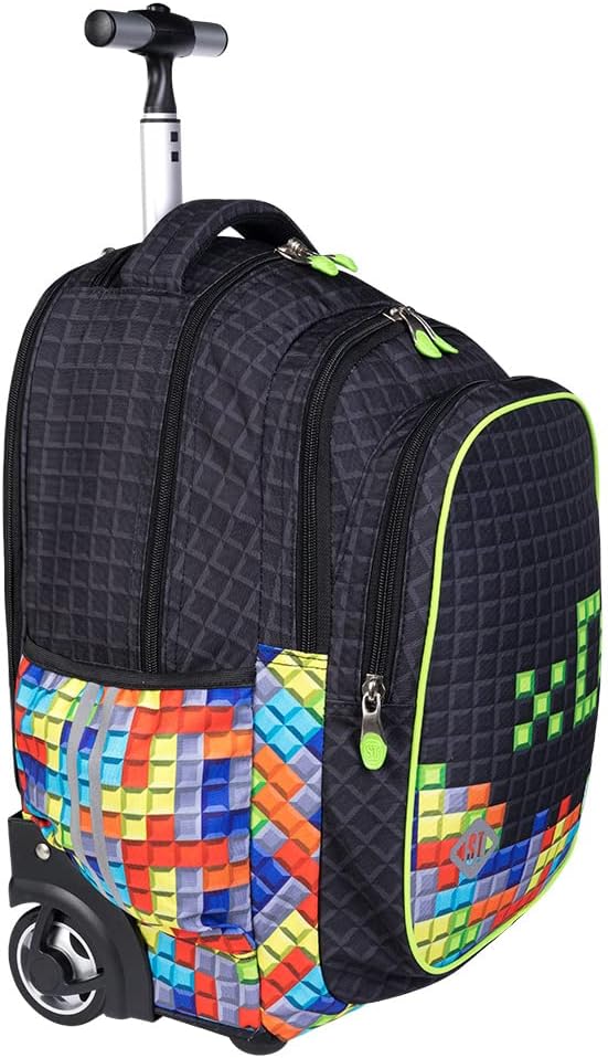 St.Right Graffiti Rucksack Trolley Schule Elementare Medium Mädchen Jungen Damen Herren Gross