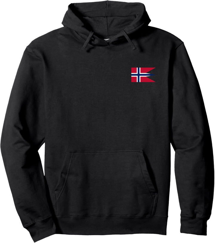 Norwegenflagge Norge, skandinavisches Nordkreuz, Oslo Pullover Hoodie