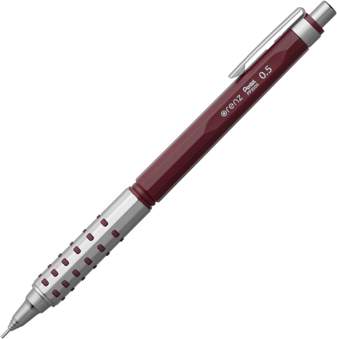 Pentel Orenz AT Mechanical Pencil, 0.5 mm, Dark Red [XPP2005-B]
