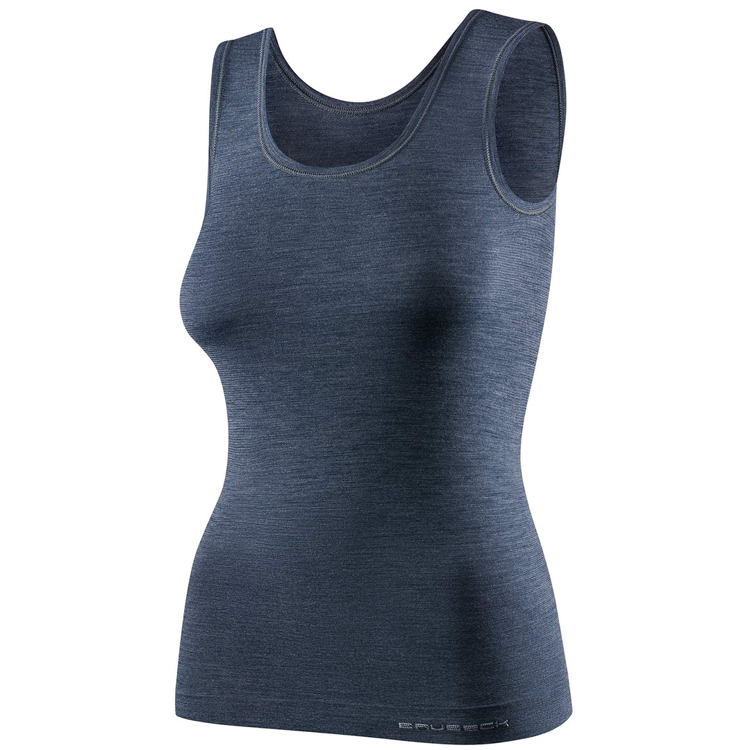 BRUBECK Damen Tank-Top | Ärmellos | Atmungsaktiv | Sport | Funktionsunterhemd | Oberteil | 41% Merin
