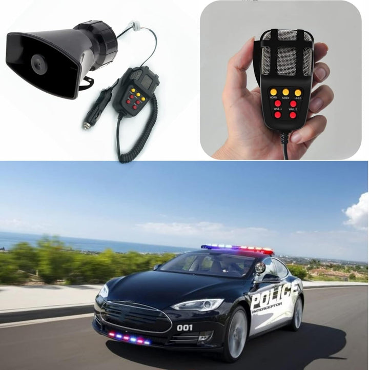 Car Horn Autohupe einfache Verbindung Schliessen Sie den Zigarettenanzünder des Autos an 130db Alarm
