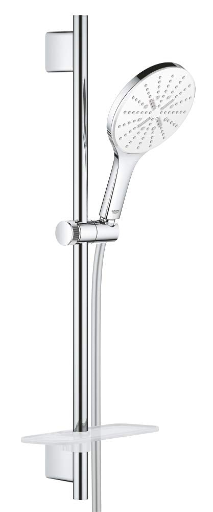 GROHE Vitalio SmartActive 150 Brausestangenset (wassersparend, 3 Strahlarten, langlebige Oberfläche)