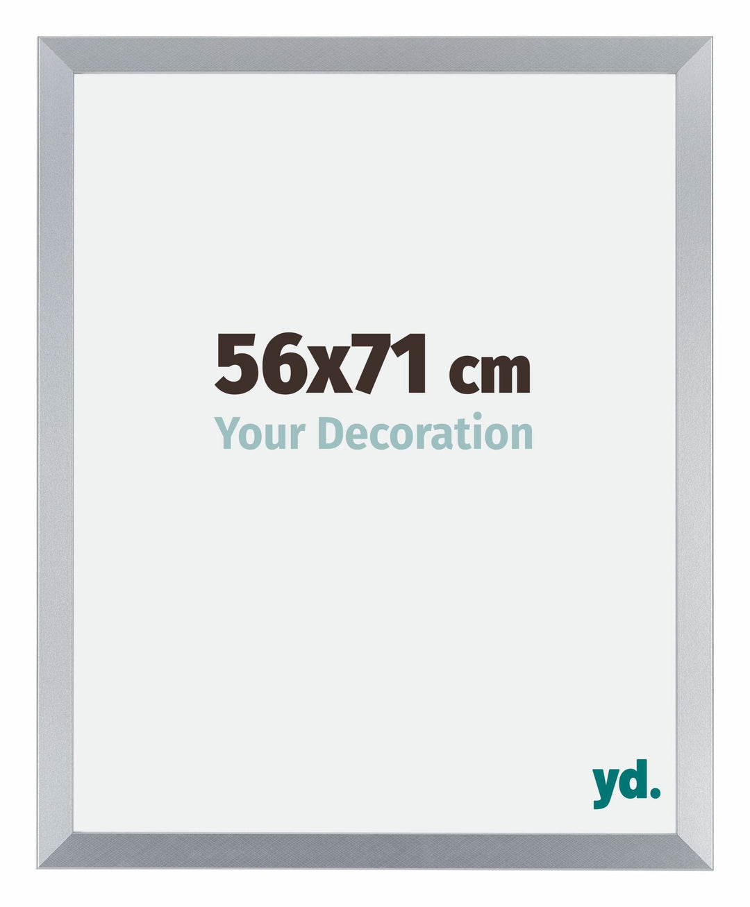 yd. Your Decoration - Bilderrahmen 56,00x71,00 cm - Bilderrahmen aus MDF mit Acrylglas - Antireflex