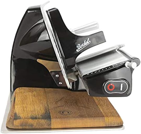 Berkel Home Line 250 | Premium-Aufschnittmaschine | schwarz, neues Modell 2020 | + Premium-Poliertuc