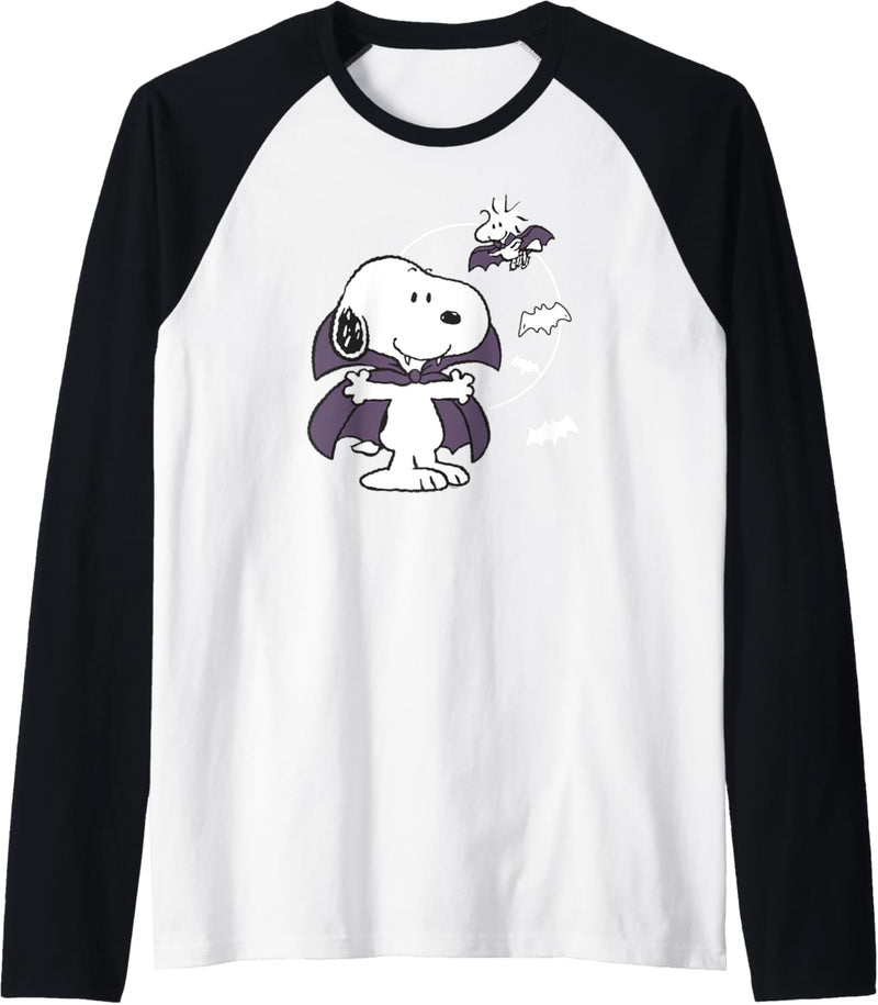 Peanuts Halloween Snoopy Vampir Raglan