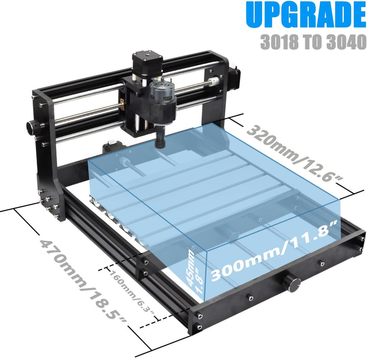 Daedalus 3018 CNC Upgrade Kit, für X-Achsen Upgrade & Y-Achsen-Verlängerungs 3018 Upgrade