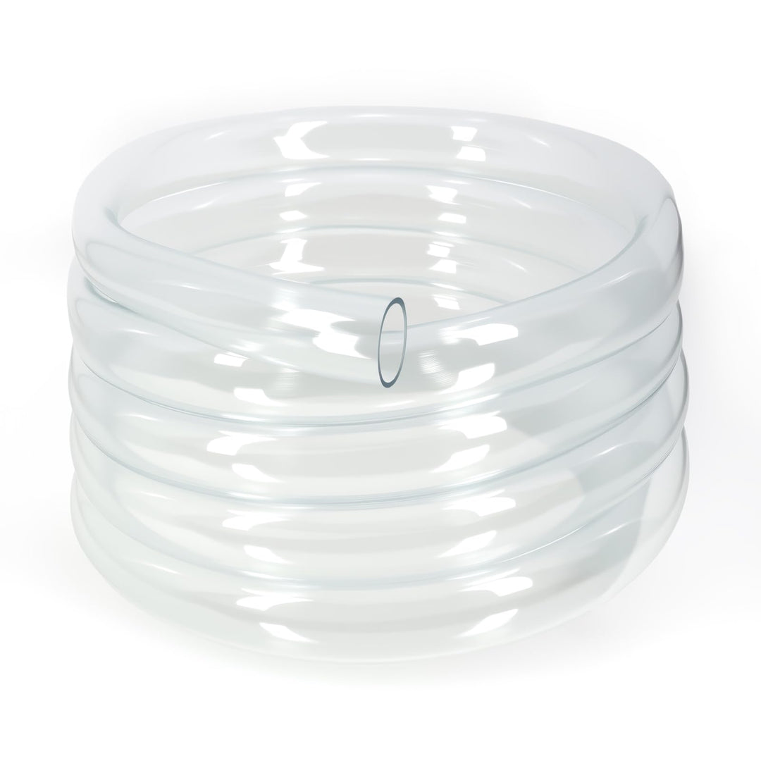 PVC-Schlauch 18 x 20 mm, Transparent, 5 Meter Wasserschlauch, 18 x 20 mm
