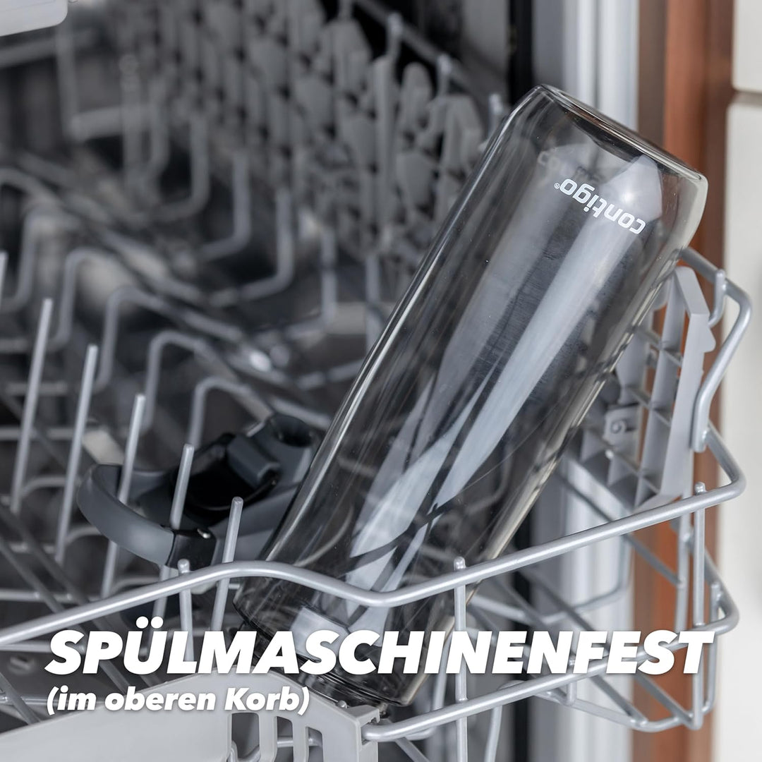 Contigo Cortland Autoseal Trinkflasche mit automatischem Trinkverschluss | 720ml grosse BPA-freie Ku
