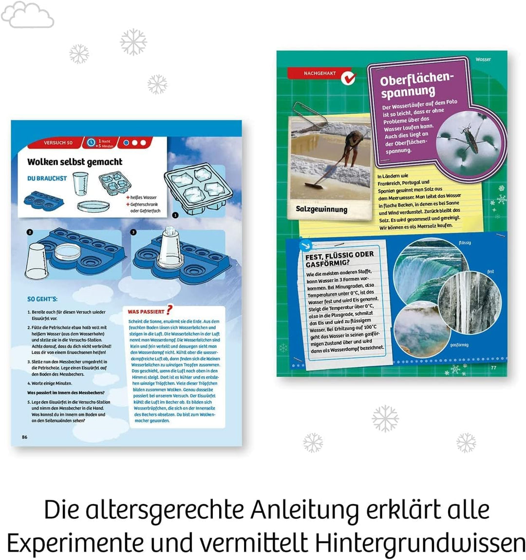 Kosmos 636111 Schülerlabor Grundschule 1. und 2. Klasse, spannende Experimente zu Natur und Technik,