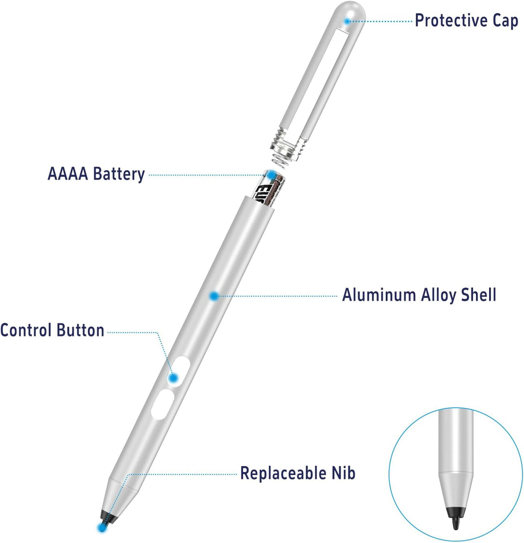 Stylus für Pen Stift HP Modell,Aktiver Stift mit Palm Rejection-Technologie,für HP Stift Envy x360,H