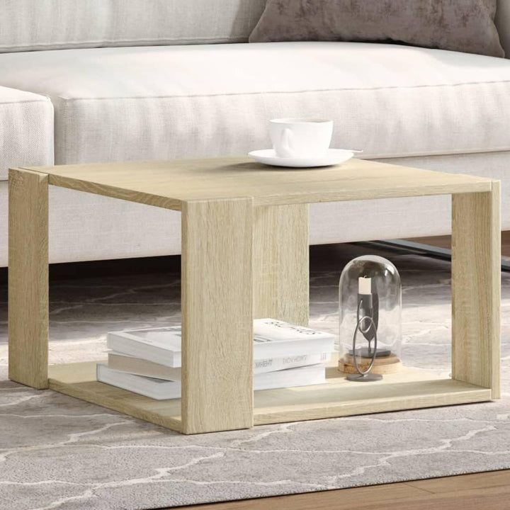 vidaXL Couchtisch, Beistelltisch mit Stauraum, Kaffeetisch Sofatisch für Wohnzimmer, Teetisch Tisch