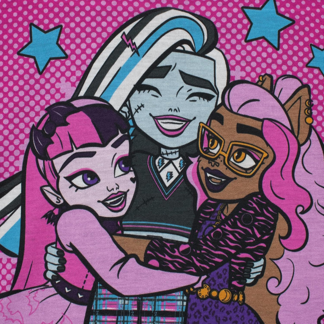 Monster High Schlafanzug | Draculaura Mädchen Schlafanzug | Kinder-schlafanzüge | Offizielles Mercha